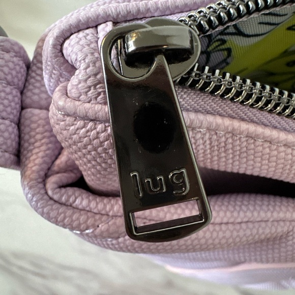 Lug Purple Tote Bag with Structured Design - Picture 4 of 7